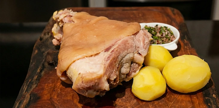 El mejor pernil de chile